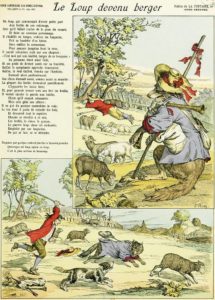 Le Loup Devenu Berger Fable De Jean De La Fontaine Speakerty